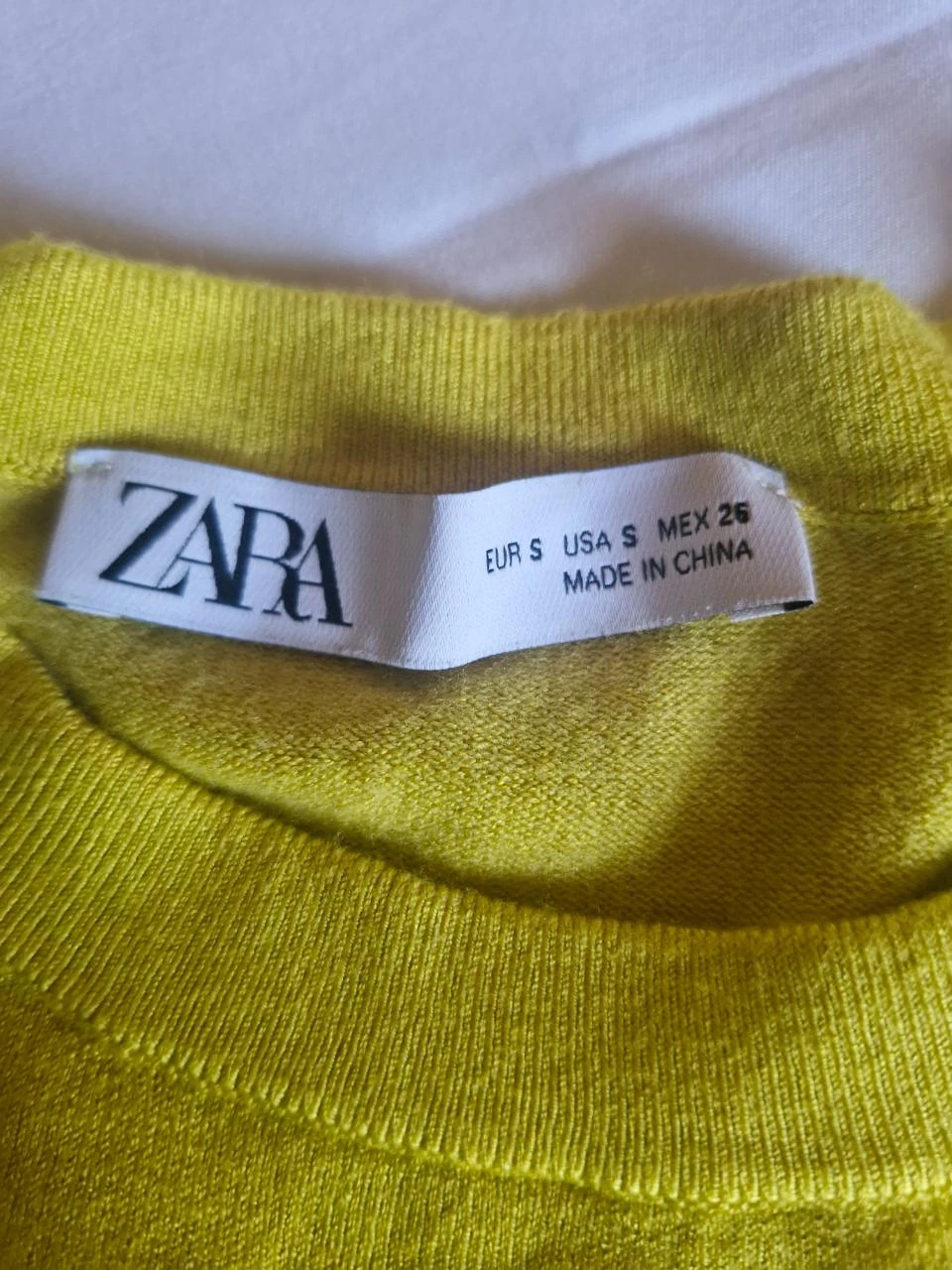 Fine long-sleeve sweater for women - Yellow - Size S – photo 5